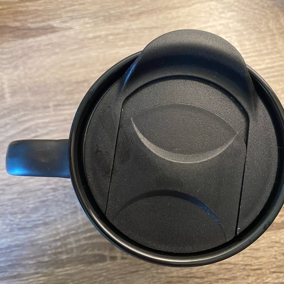 “life’s a Journey” Cork Bottom Coffee Mug Spill Resistant Lid - Picture 5 of 6